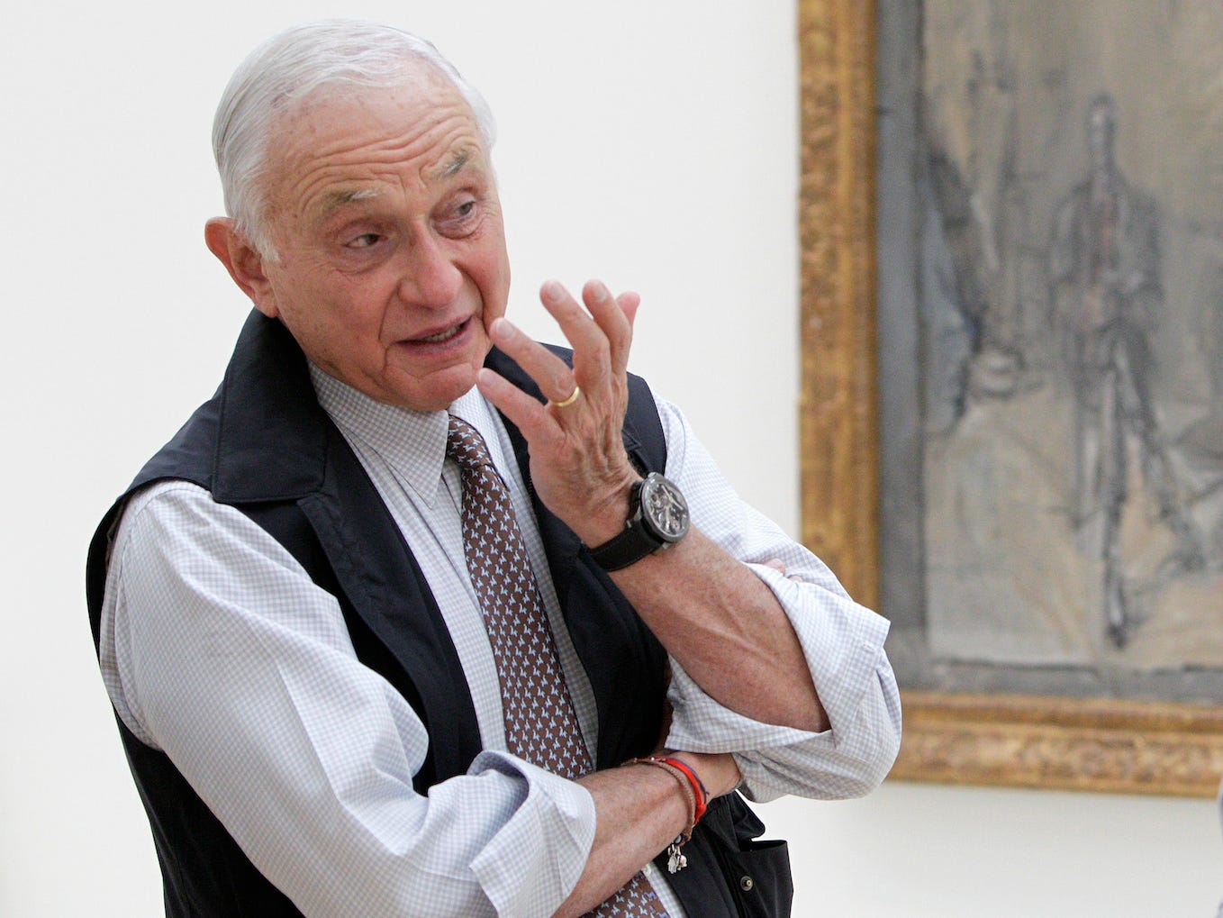 Les Wexner painting