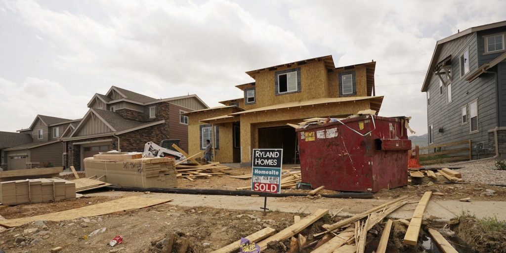 US housing starts grew less than expected in May as construction bottlenecks stifled raging demand