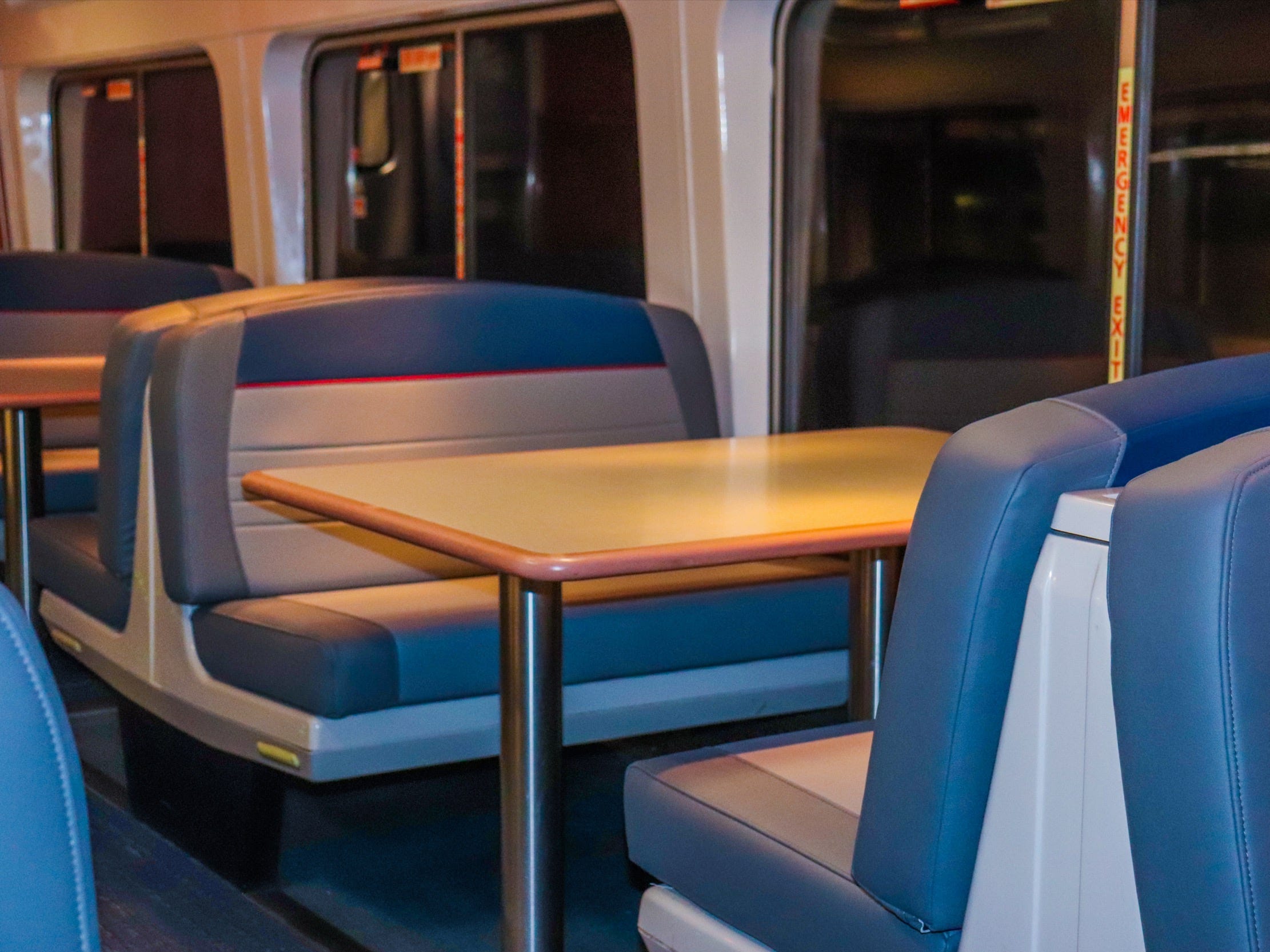 Inside the observation car of an Amtrak Superliner - Amtrak Upgraded Long Distance Trains 2021