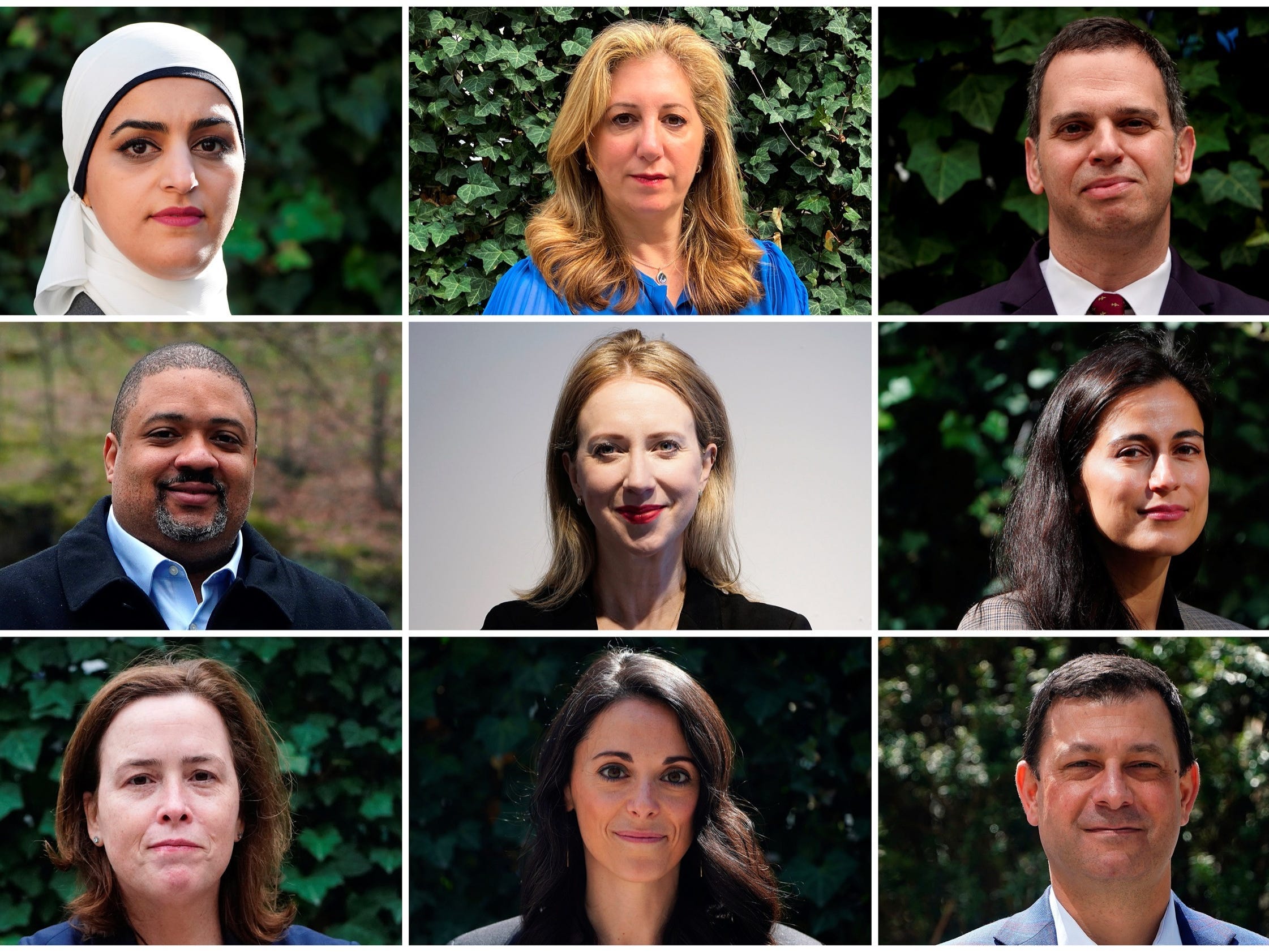 manhattan da candidates composite image