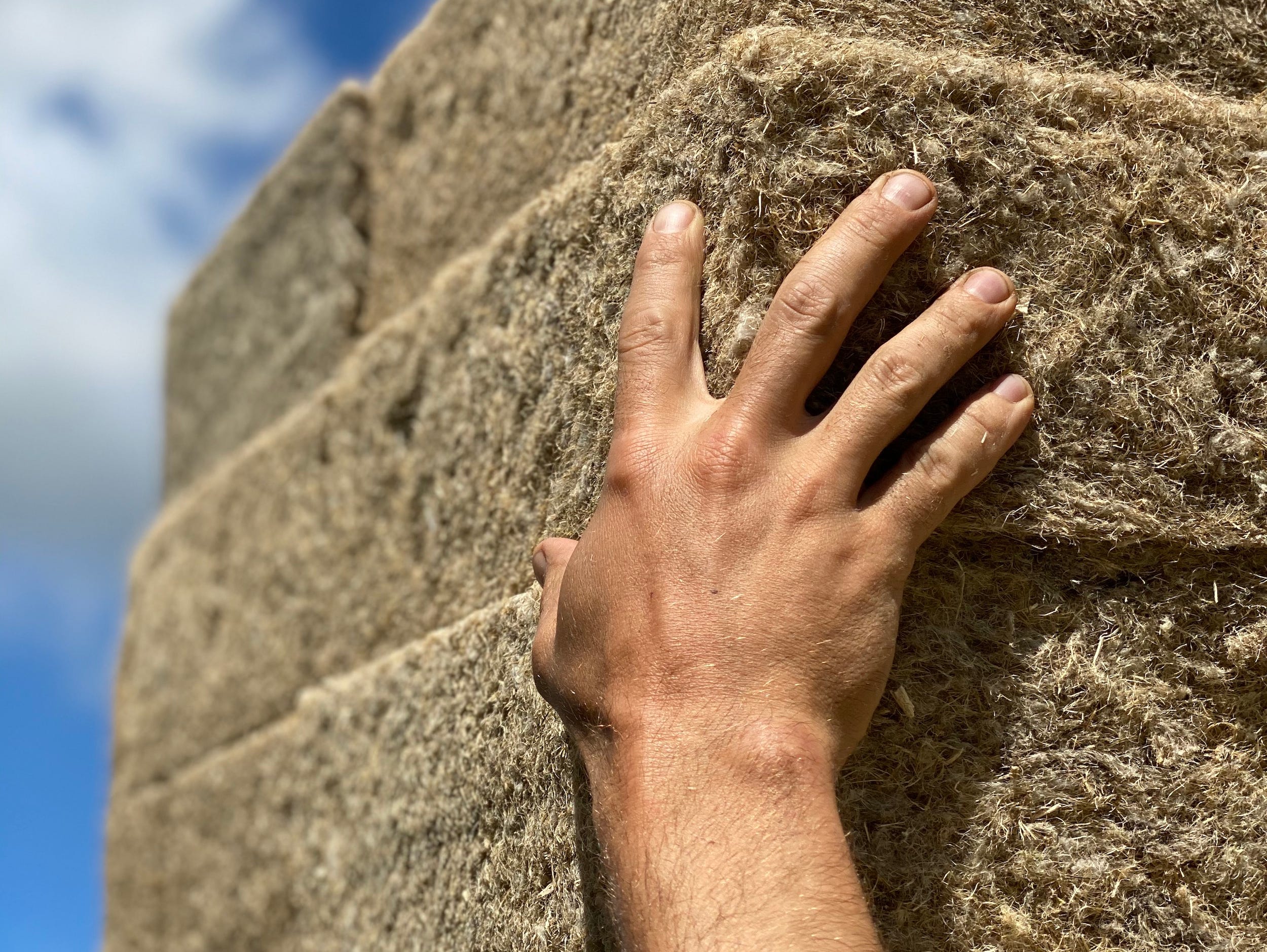 blocks of hempcrete