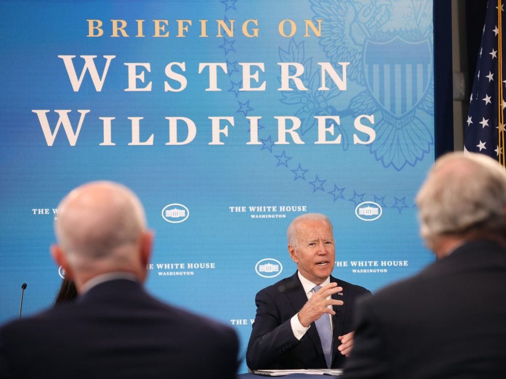 Biden seizes on extreme weather to tout infrastructure: 'We gotta make lemonades out of lemons here'