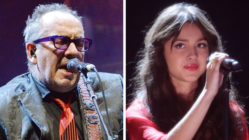 Elvis Costello defends Olivia Rodrigo over ‘Brutal’ plagiarism claim (bbc.com)