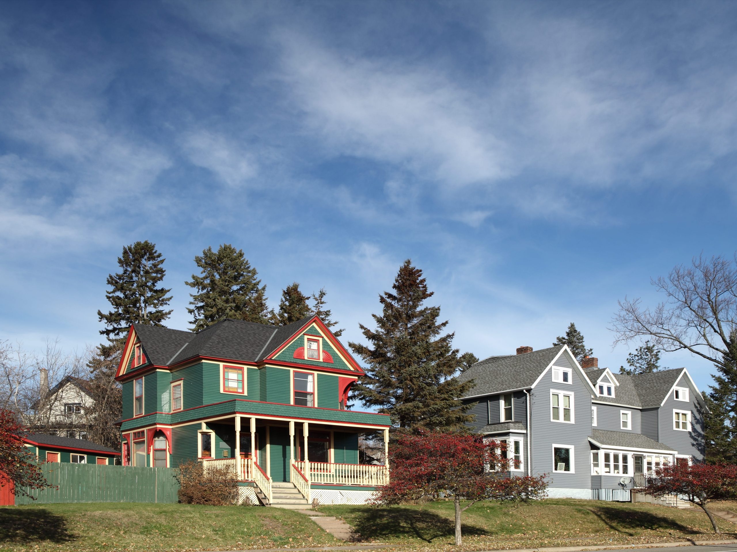 A neighborhood in Minnesota