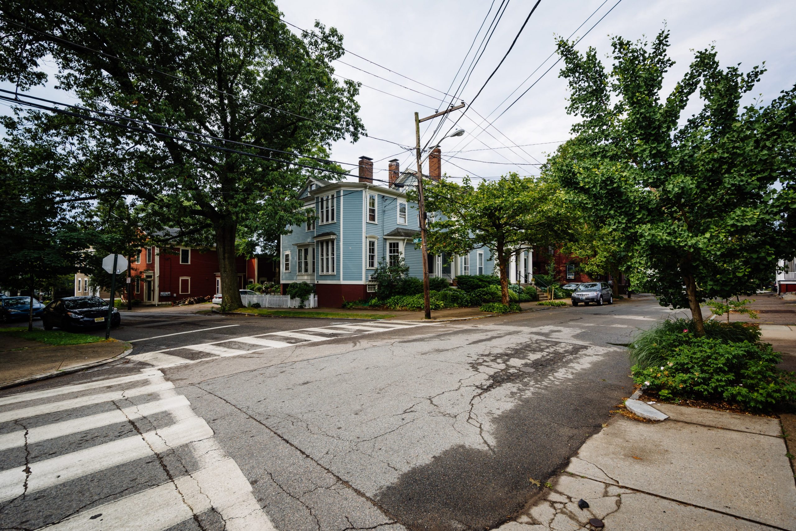 Homes on a Rhode Island street