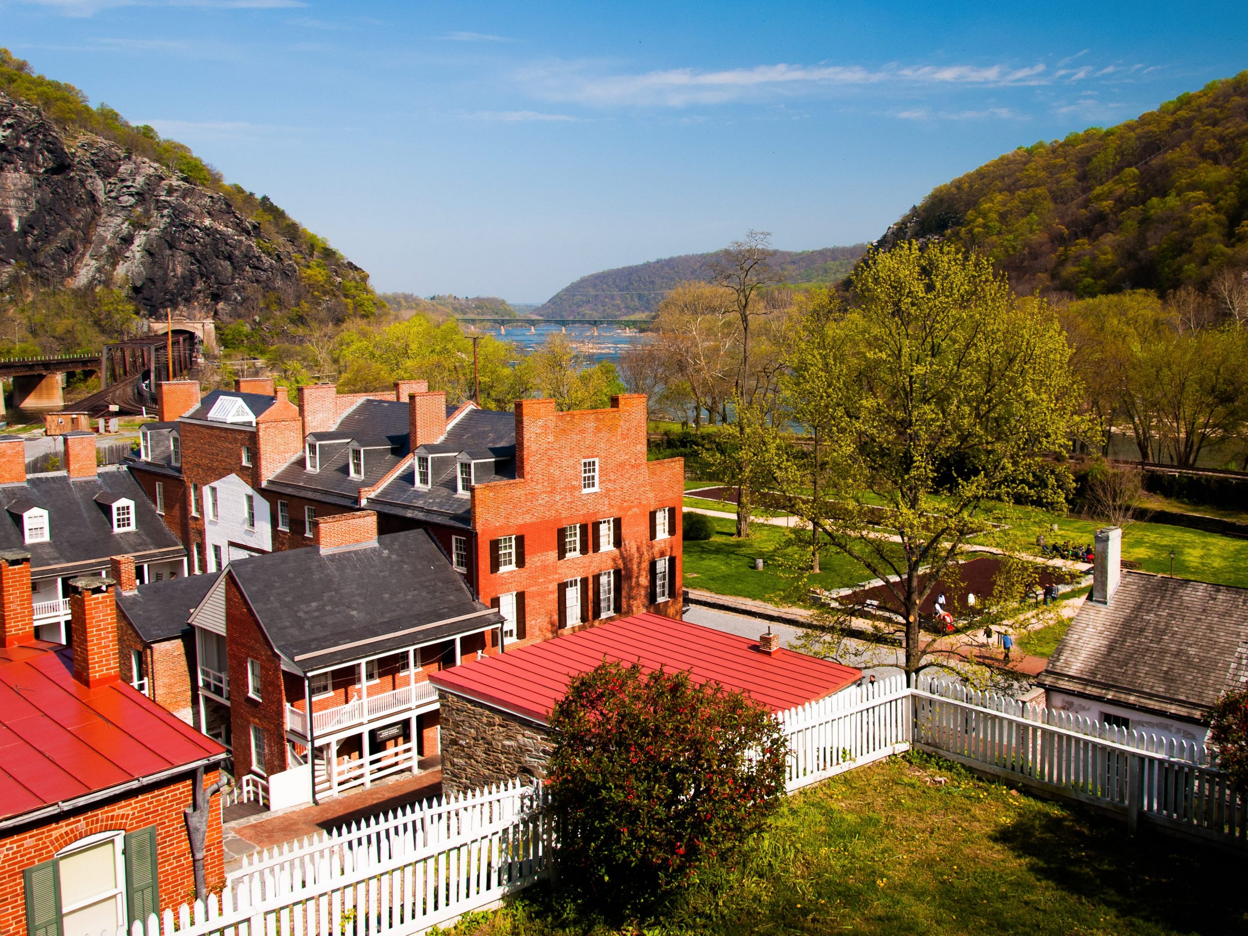 A small town in West Virginia