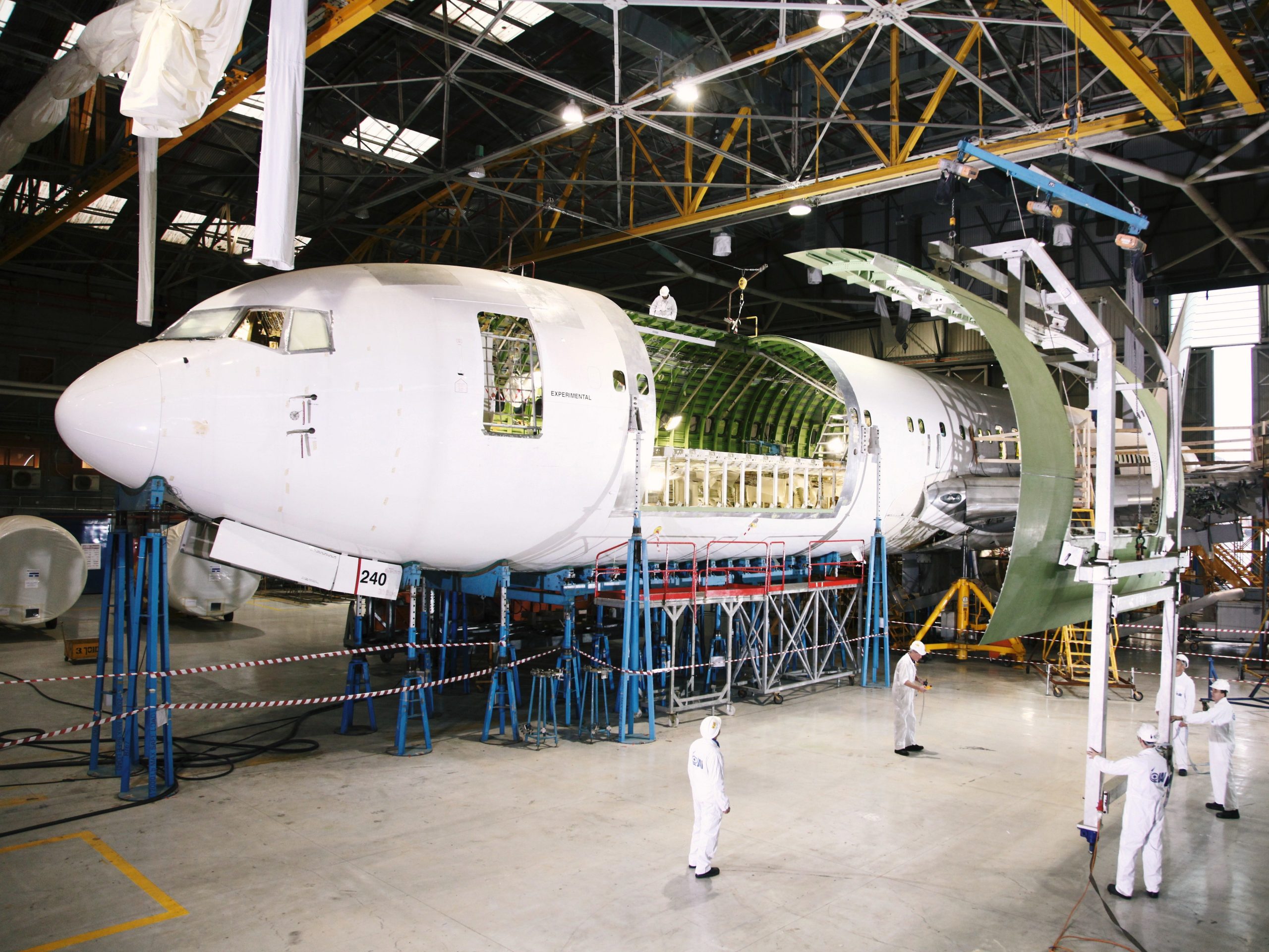 Boeing 767-300ER cargo conversion