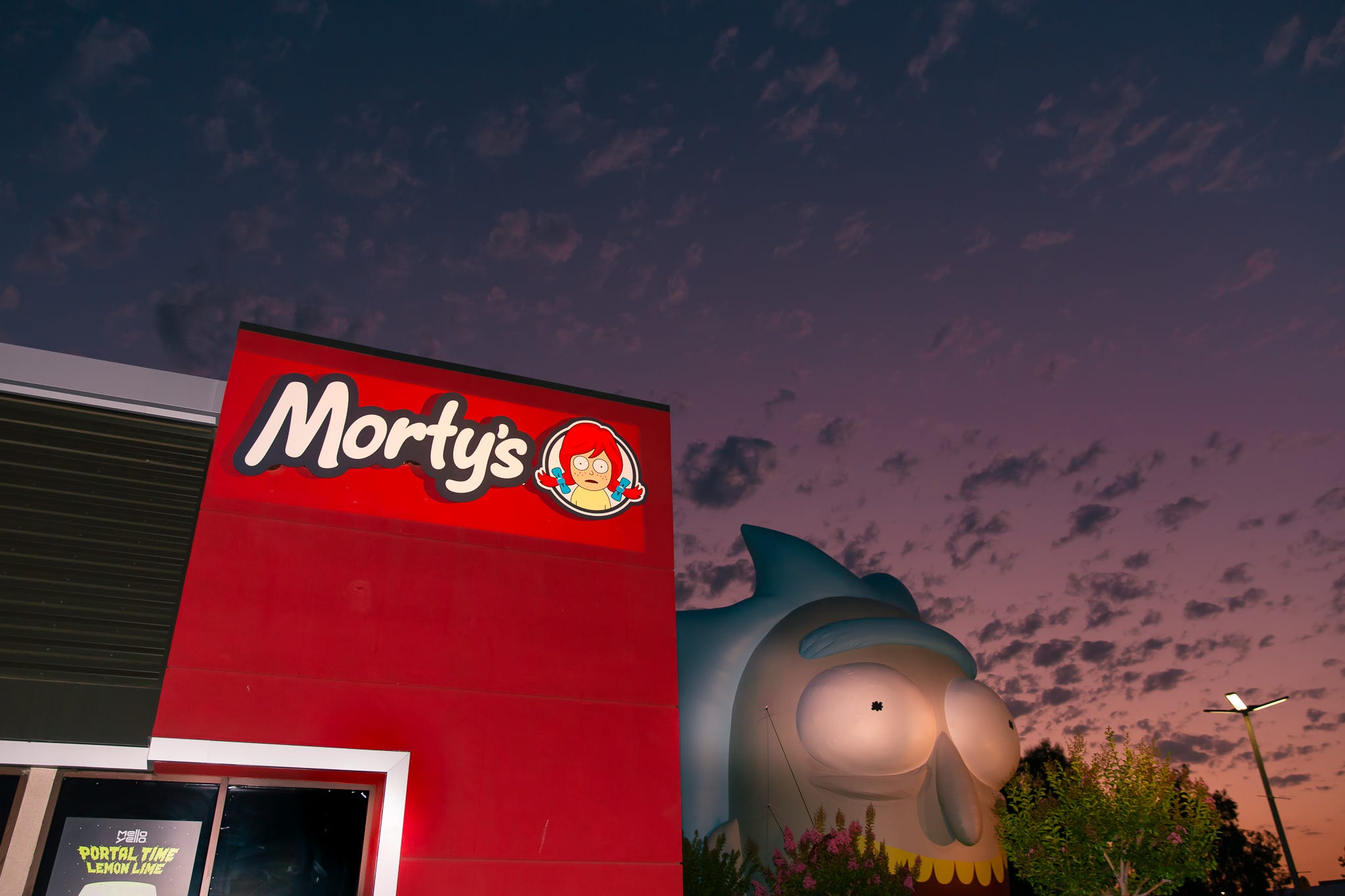 Wendy's launched a Rick and Morty popup restaurant