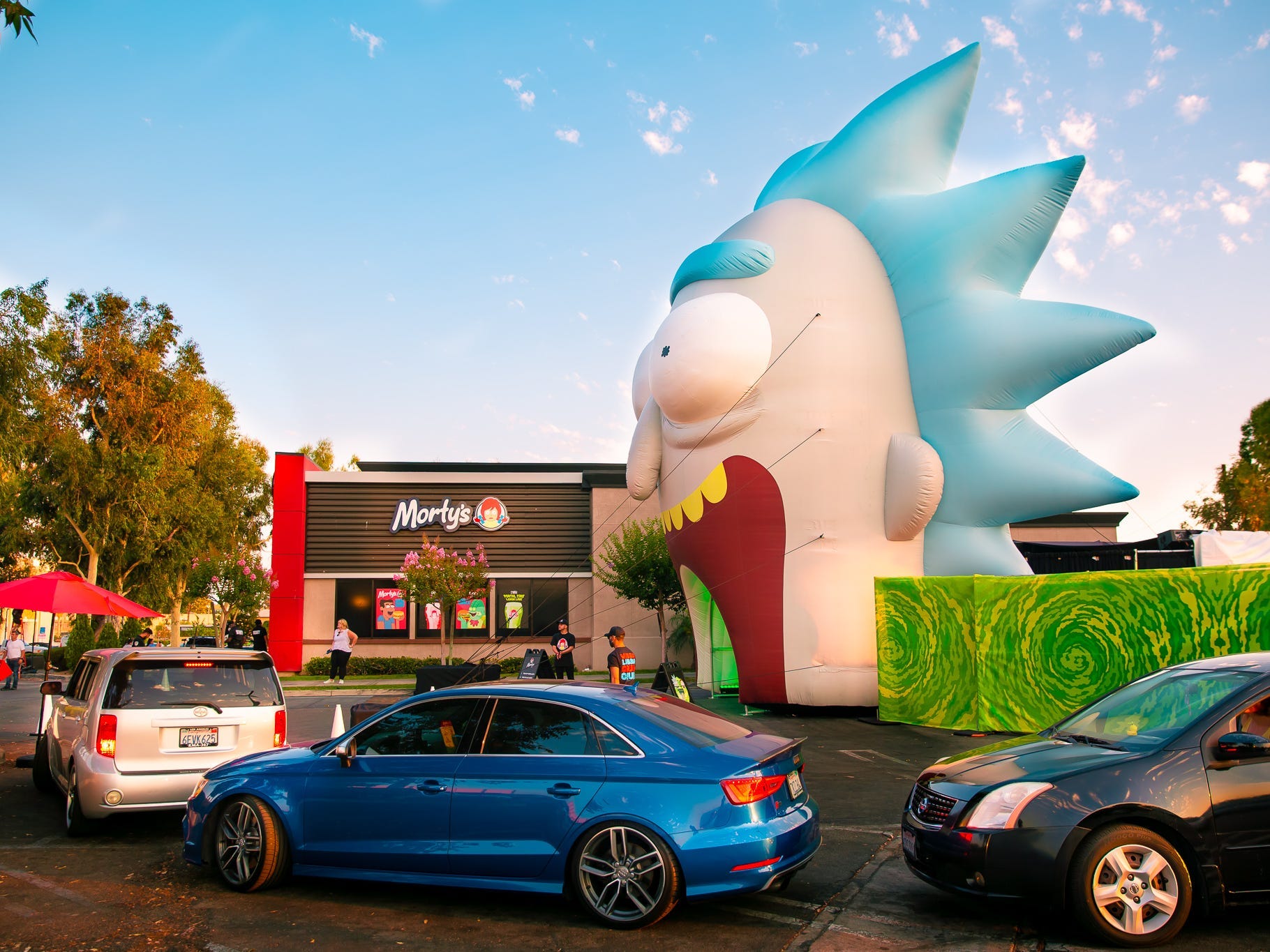 Wendy's launched a Rick and Morty popup restaurant