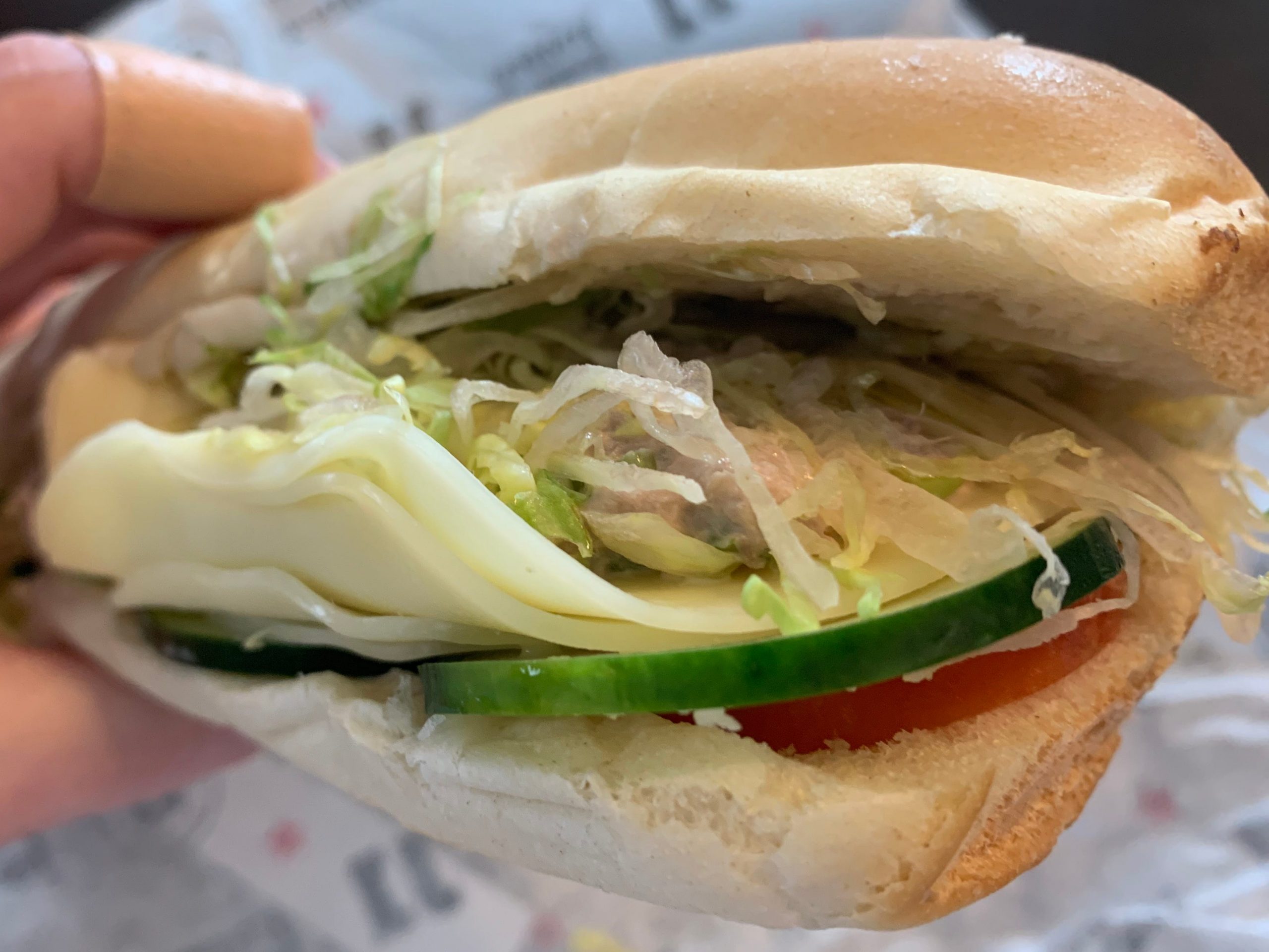 Jimmy John's tuna sub