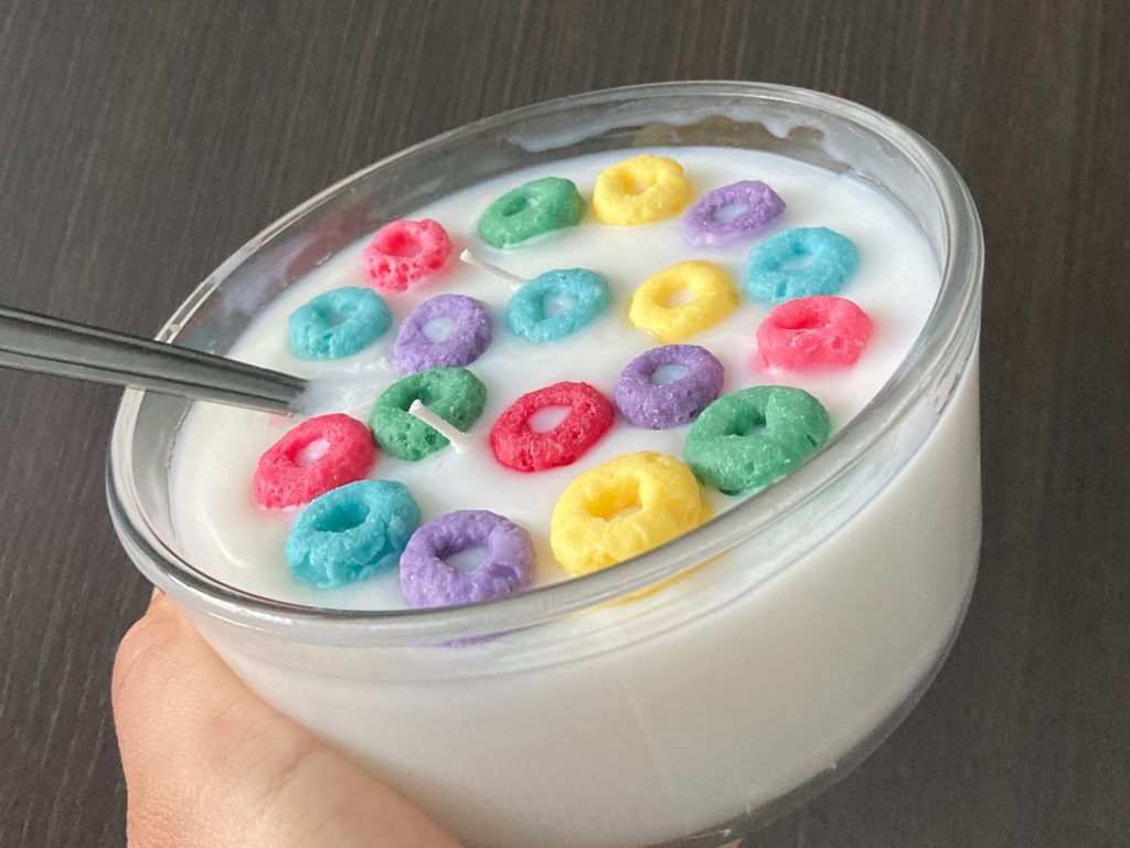These TikTok-famous candles look and smell just like a bowl of cereal