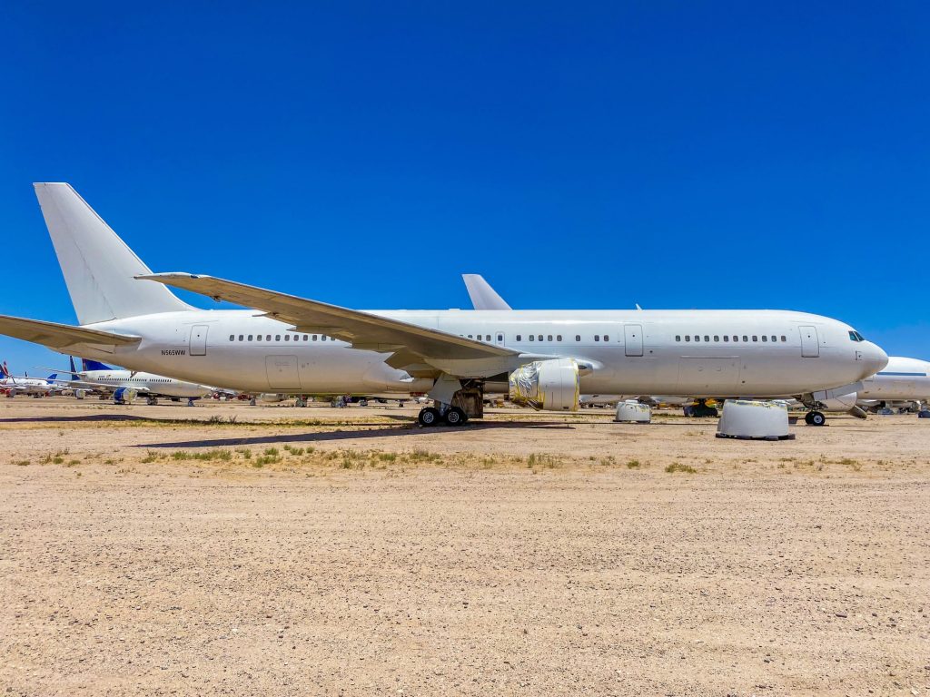 Amazon and cargo airlines are scouring the Arizona desert for old and cheap passenger jets to fly packages