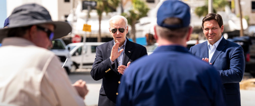 Biden, in Florida, pledges to help residents ‘fully, thoroughly recover’ from the hurricane. (nytimes.com)