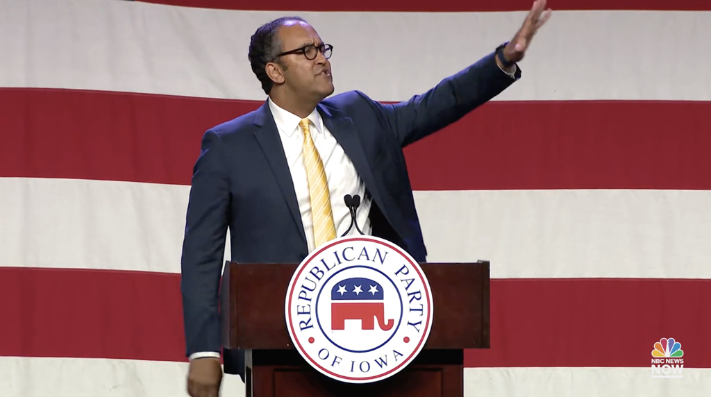 ‘Trump is running to stay out of prison’: GOP candidate Will Hurd booed for daring to tell truth about former president (nbcnews.com)