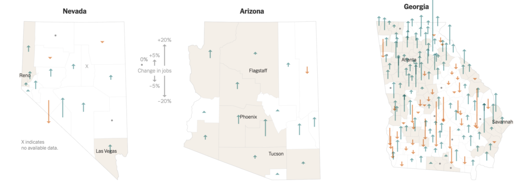 The Geography of Unequal Recovery (nytimes.com)