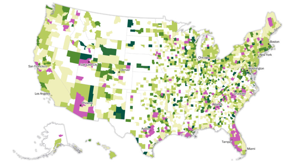 How much are rents going up? See how prices have changed in your area. (washingtonpost.com)